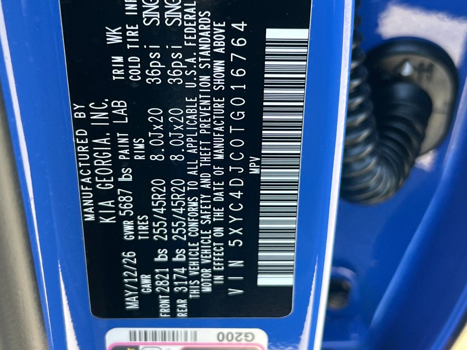 New 2026 Nebular Blue Kia GT-Line AWD image 34