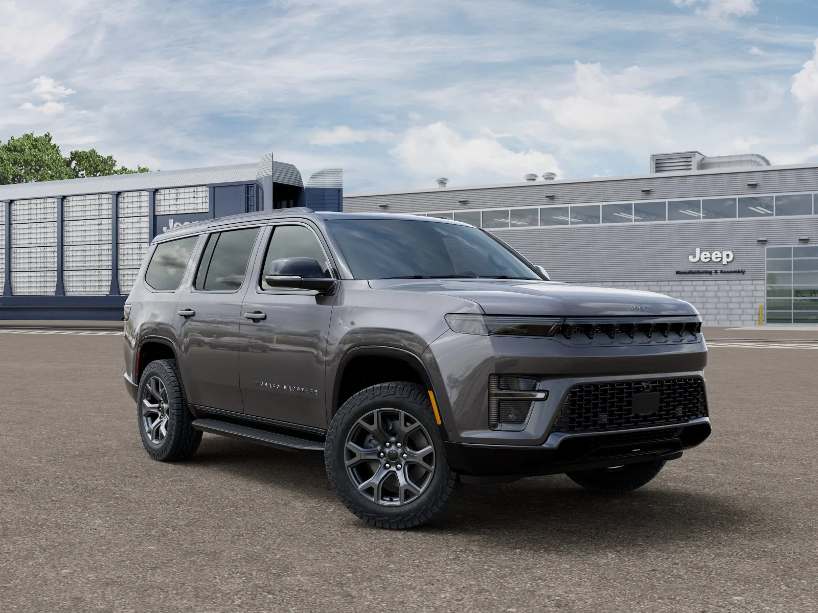 New 2026 Baltic-Gray Metallic Clear-Coat Exterior Paint Jeep  image 3