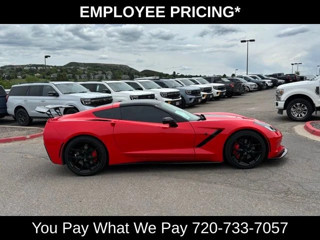 Used 2016 Red Chevrolet Stingray Z51 image 7