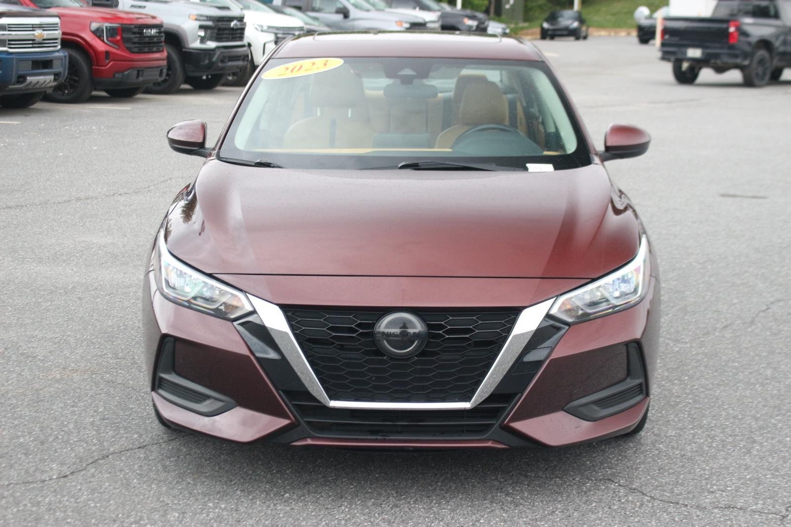 Used 2023 Nissan Sentra SV with VIN 3N1AB8CV7PY319564 for sale in Morganton, NC