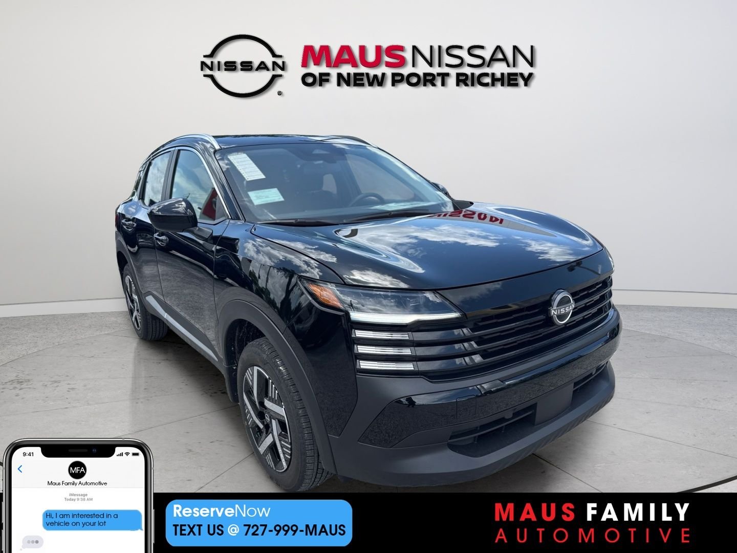New 2026 Black Nissan SV image 1