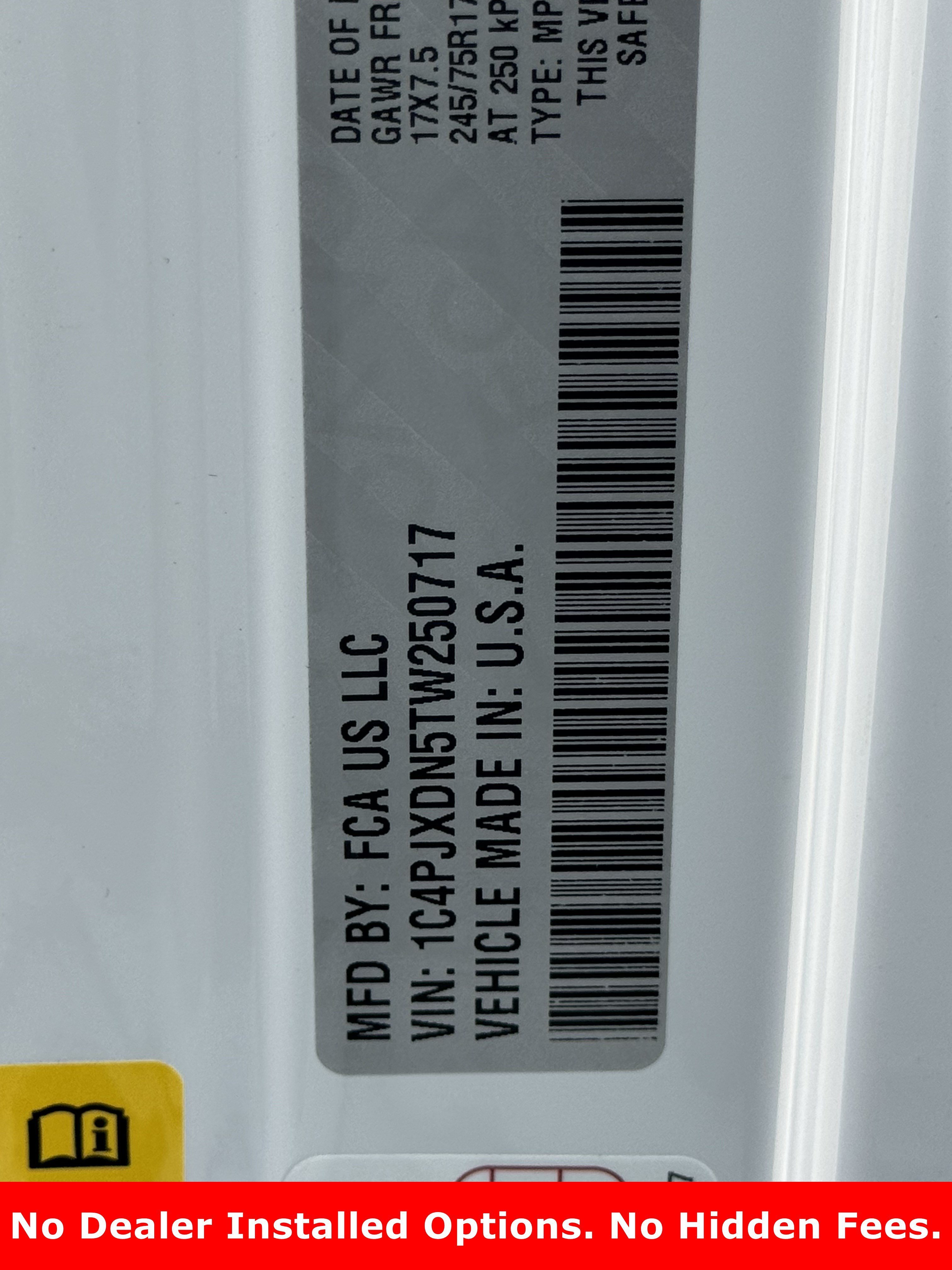 New 2026 Bright White Clear-Coat Exterior Paint Jeep Sport image 21