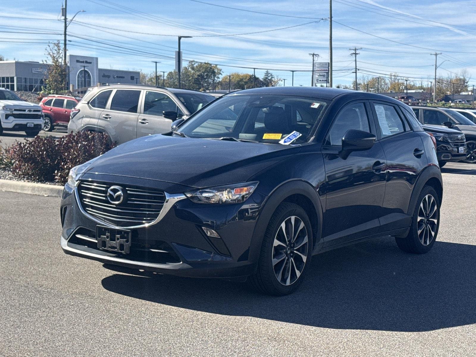 Used 2019 Deep Crystal Blue Mica Mazda Touring image 5