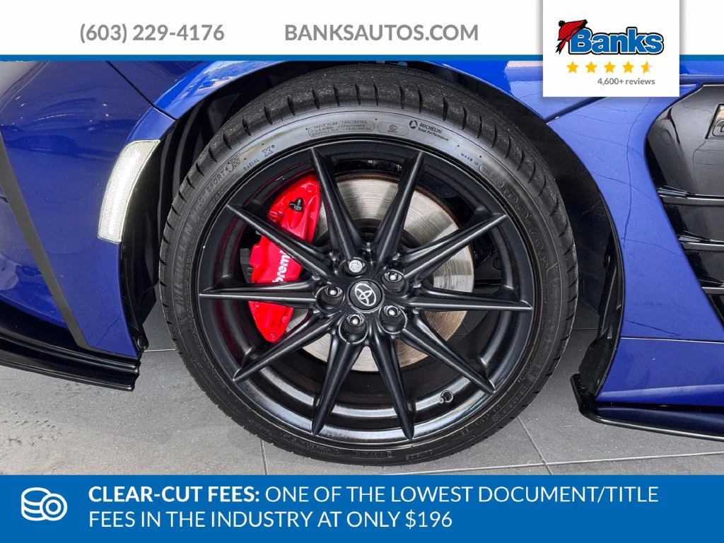 Certified Used 2025 Blue Toyota Premium image 4