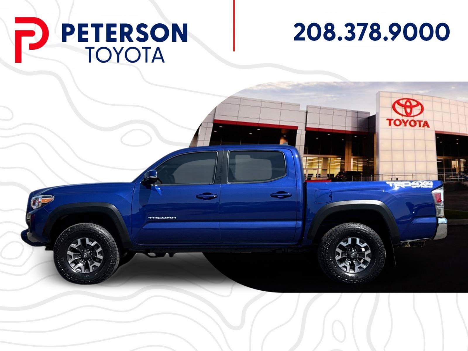 Used 2023 Blue Toyota TRD Off-Road image 6