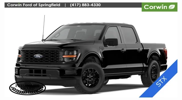 New 2026 Agate Black Metallic Ford STX® image 1