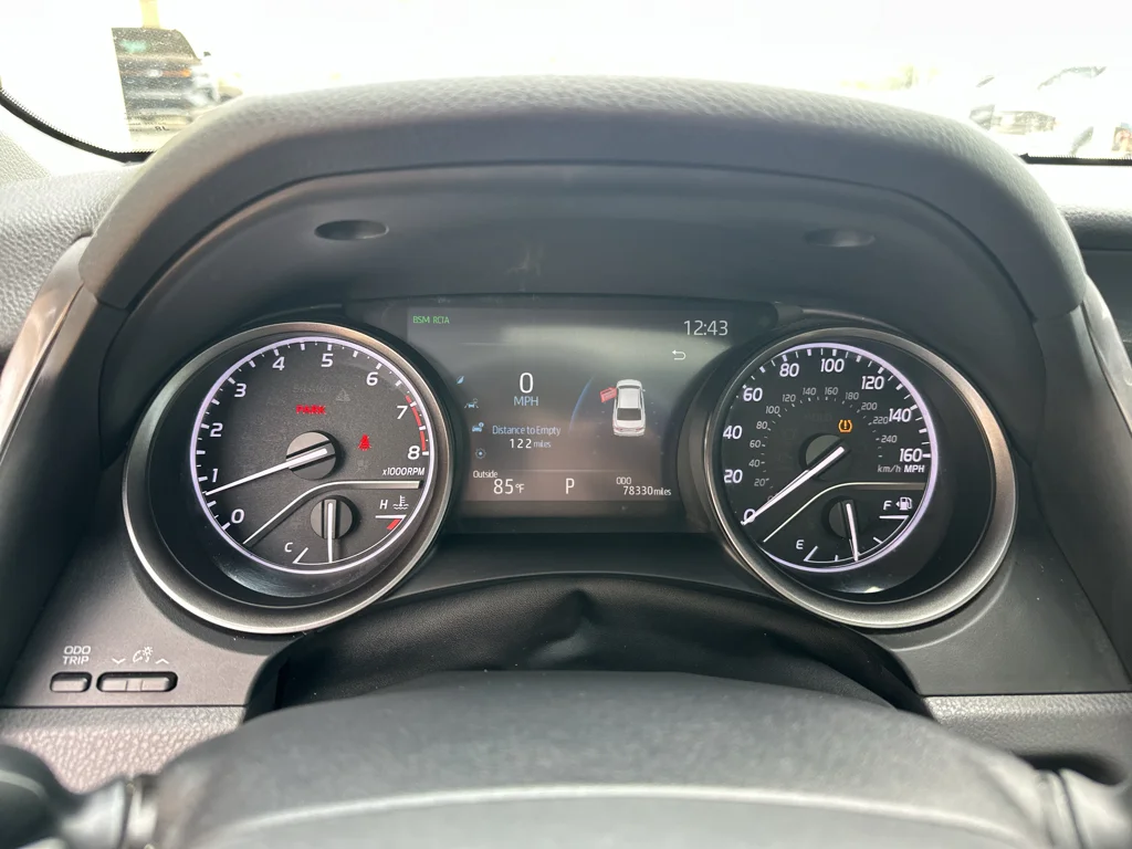 Used 2021 Super White Toyota SE image 20