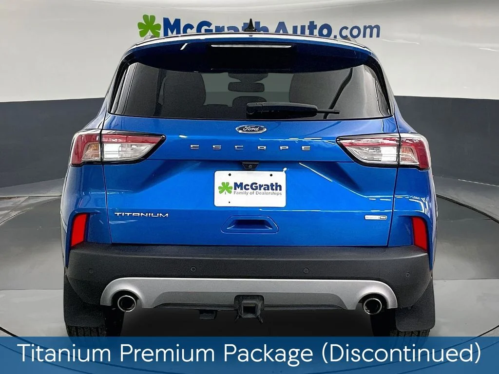 Used 2020 Blue Ford Titanium image 7