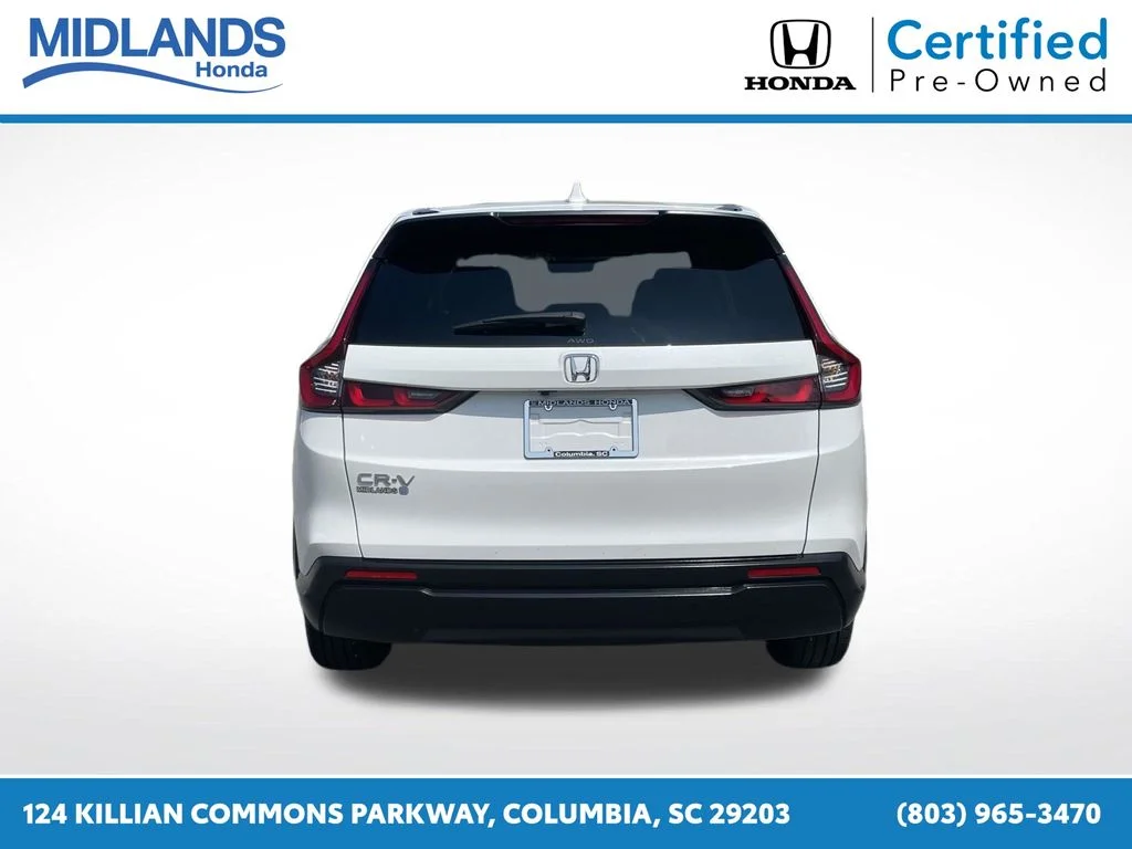 Certified Used 2026 Platinum White Pearl Honda EX image 5