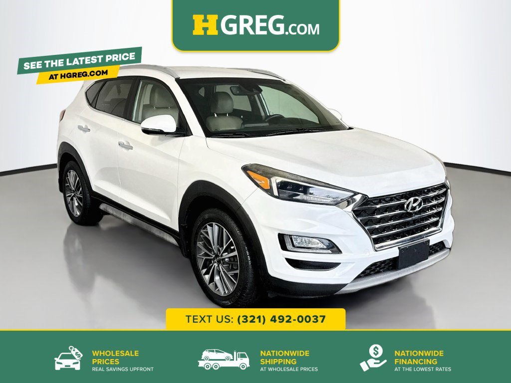 Used 2019 White Pearl Hyundai Limited image 1