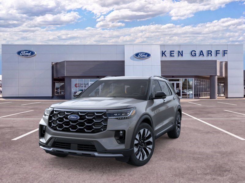 New 2026 Carbonized Gray Metallic Ford Platinum image 2