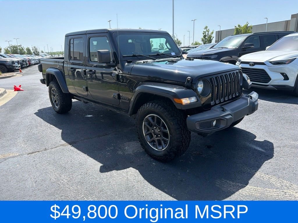 Used 2021 Black Jeep Sport image 1