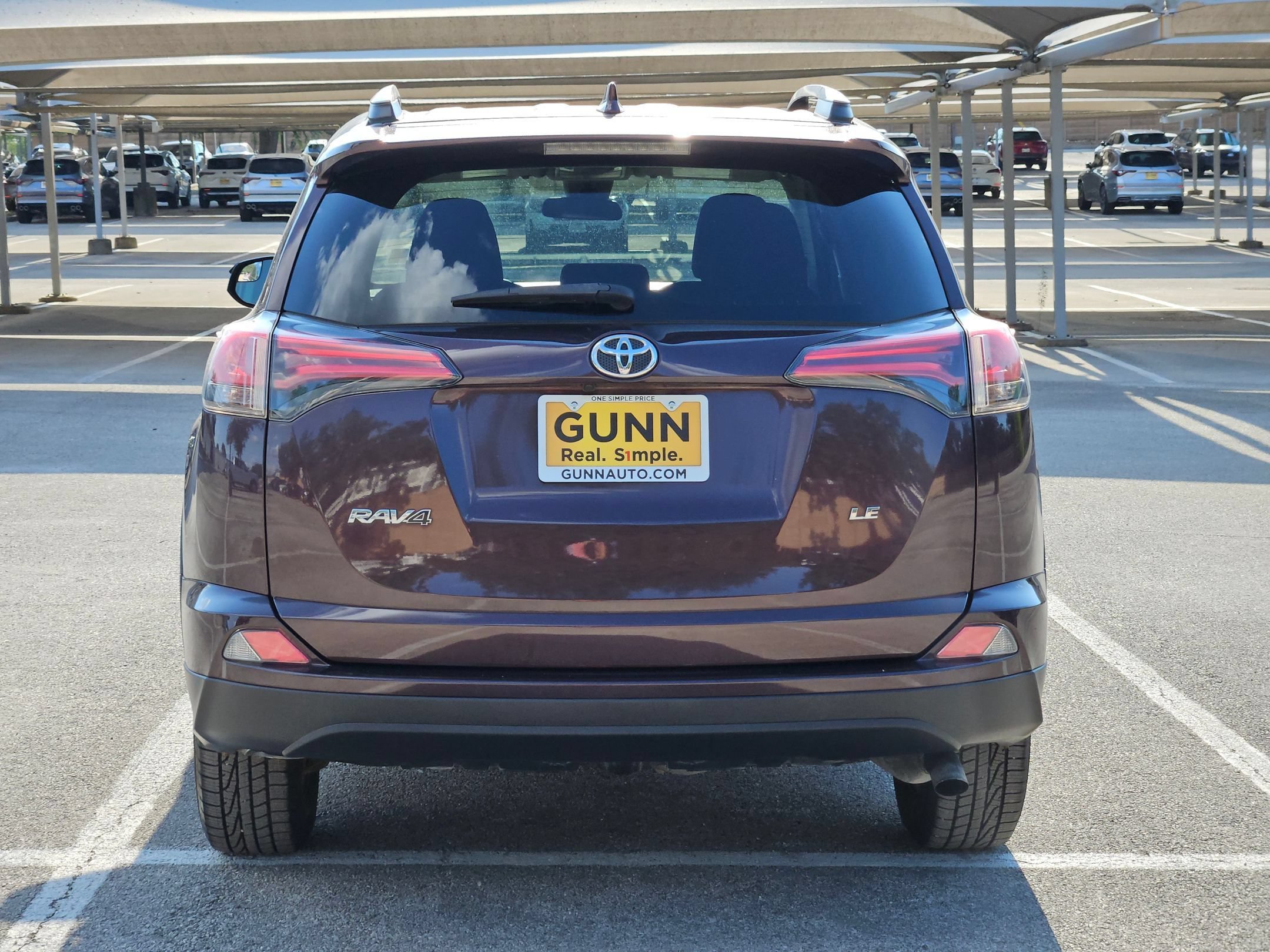 Used 2018 Maroon Toyota LE image 4