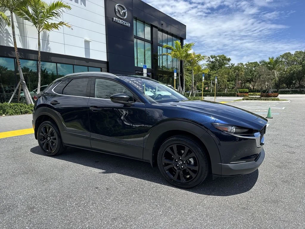 Used 2023 Deep Crystal Blue Mica Mazda 2.5 Turbo Premium Package image 6