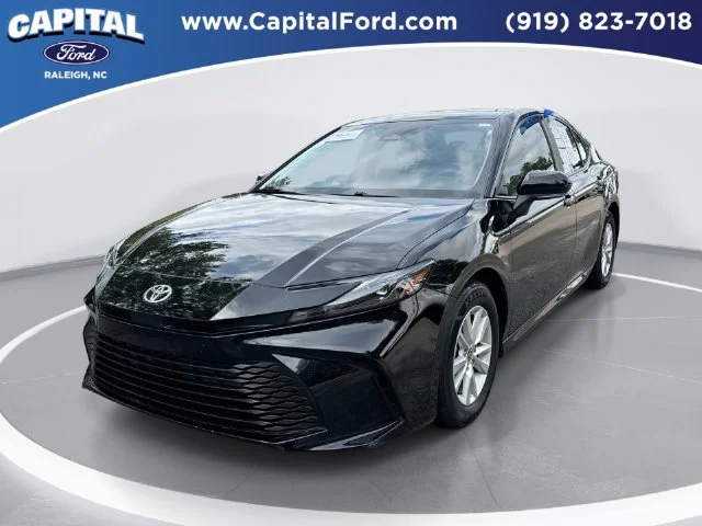 Used 2025 Black Toyota LE image 1