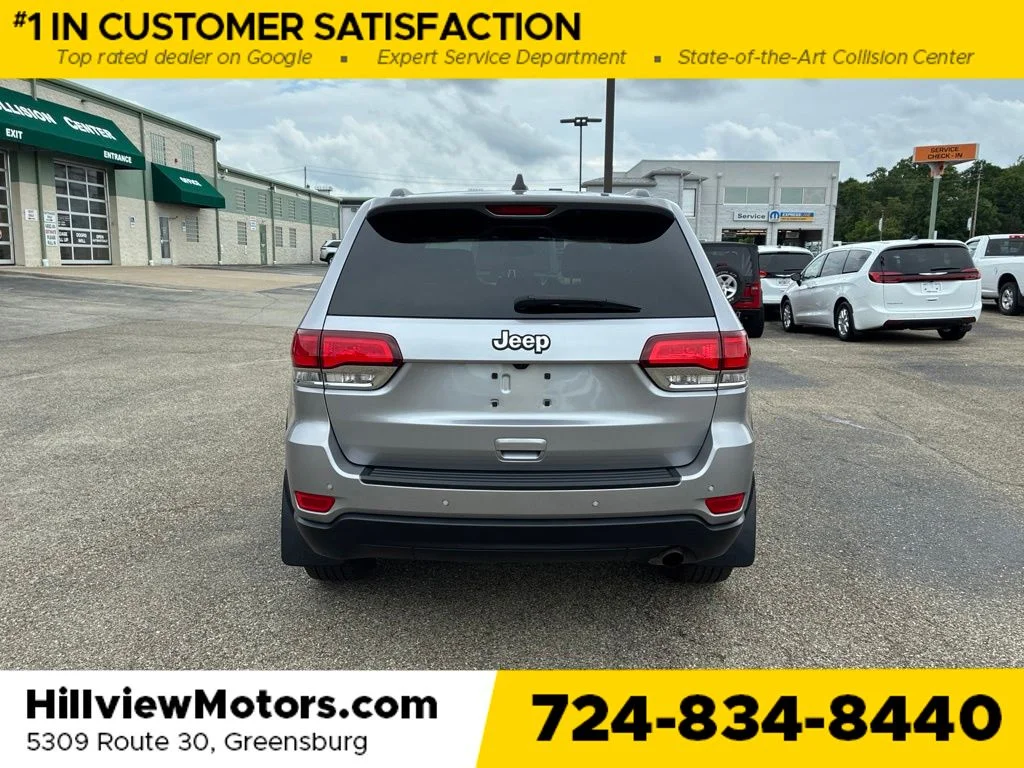 Certified Used 2020 Billet Silver Metallic Jeep Laredo E image 5