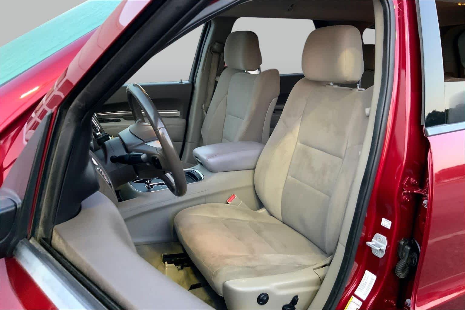Used 2013 Deep Cherry Red Crystal Pearl Dodge SXT image 8