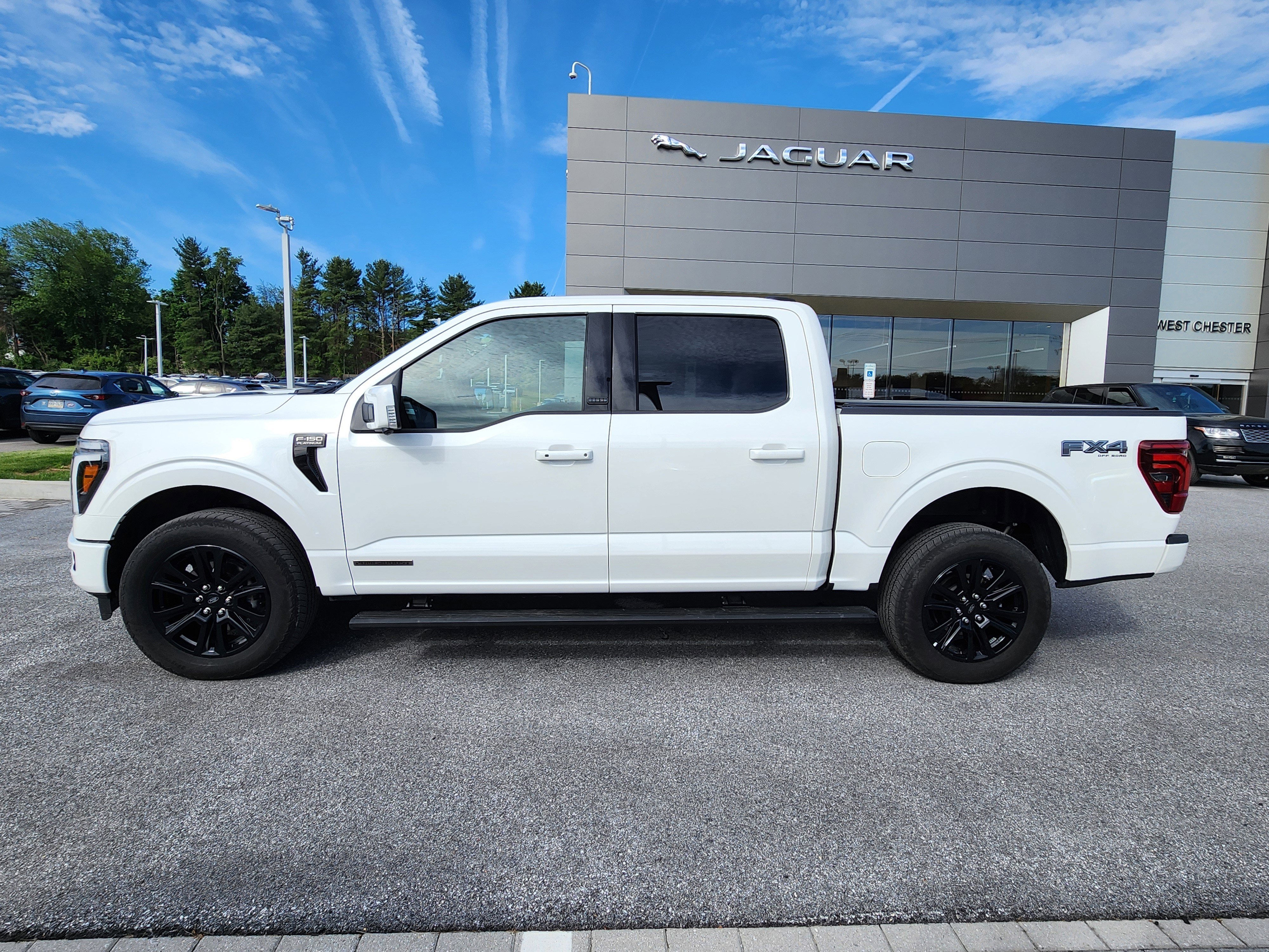 Used 2025 Star White Metallic Tri Coat Ford Platinum image 5