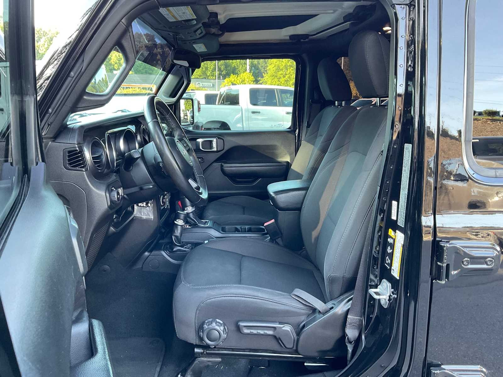 Used 2022 Black Clearcoat Jeep Unlimited Sport Altitude image 13