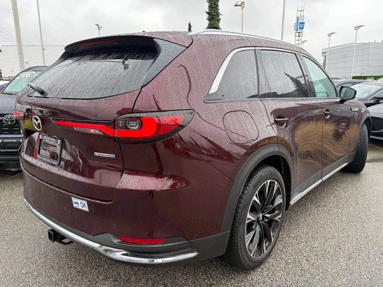 Used 2024 Artisan Red Crystal Metallic Mazda GT Save at the pump with a PHEV! Top of the line GT model. Check it out image 7