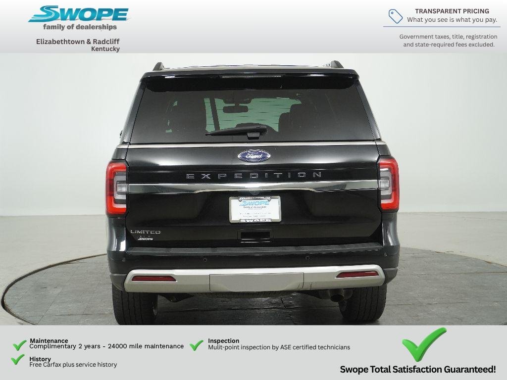 Used 2024 Agate Black Metallic Ford Limited image 4