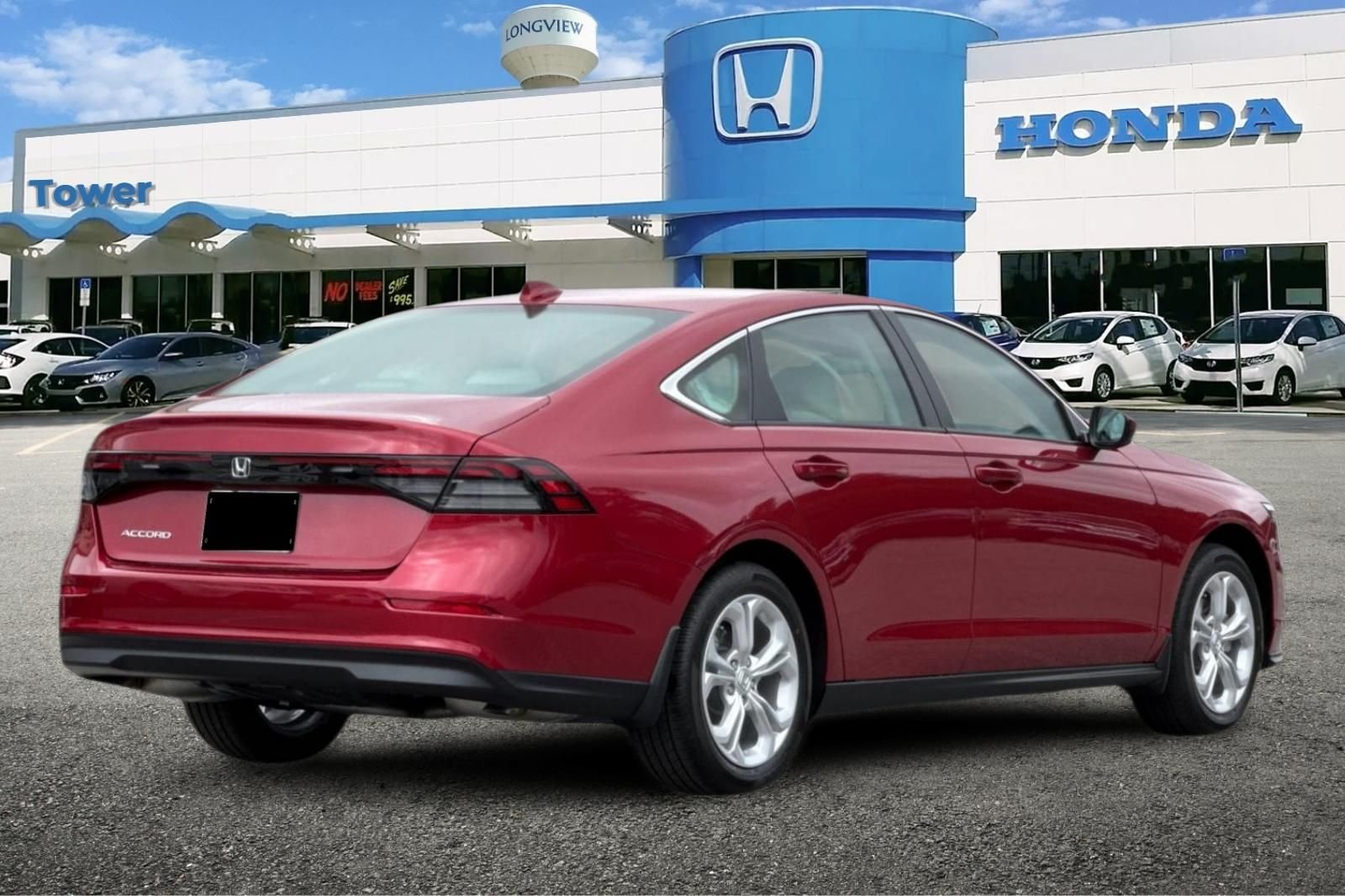 New 2026 Radiant Red Metallic Honda LX image 4