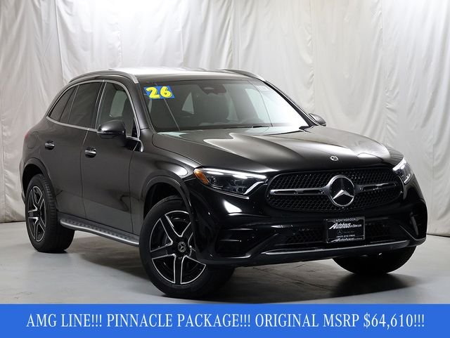 Certified Used 2026 Obsidian Black Metallic Mercedes-Benz GLC 300 image 1