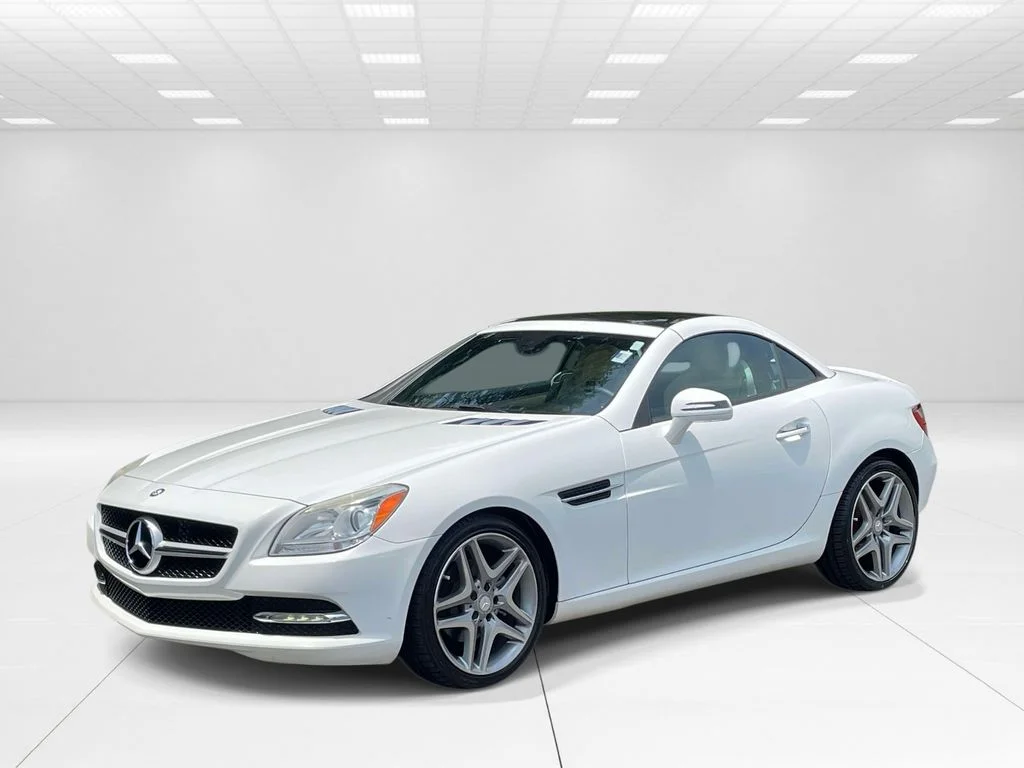 Used 2015 White Mercedes-Benz SLK 250 image 6