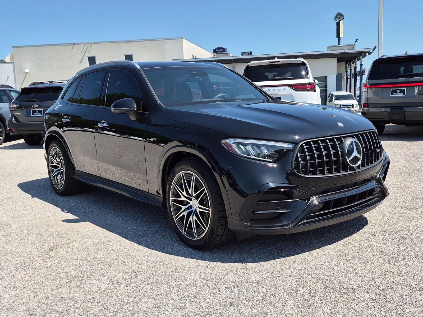 Used 2025 Obsidian Black Metallic Mercedes-Benz AMG® GLC 63 S E Performance image 7