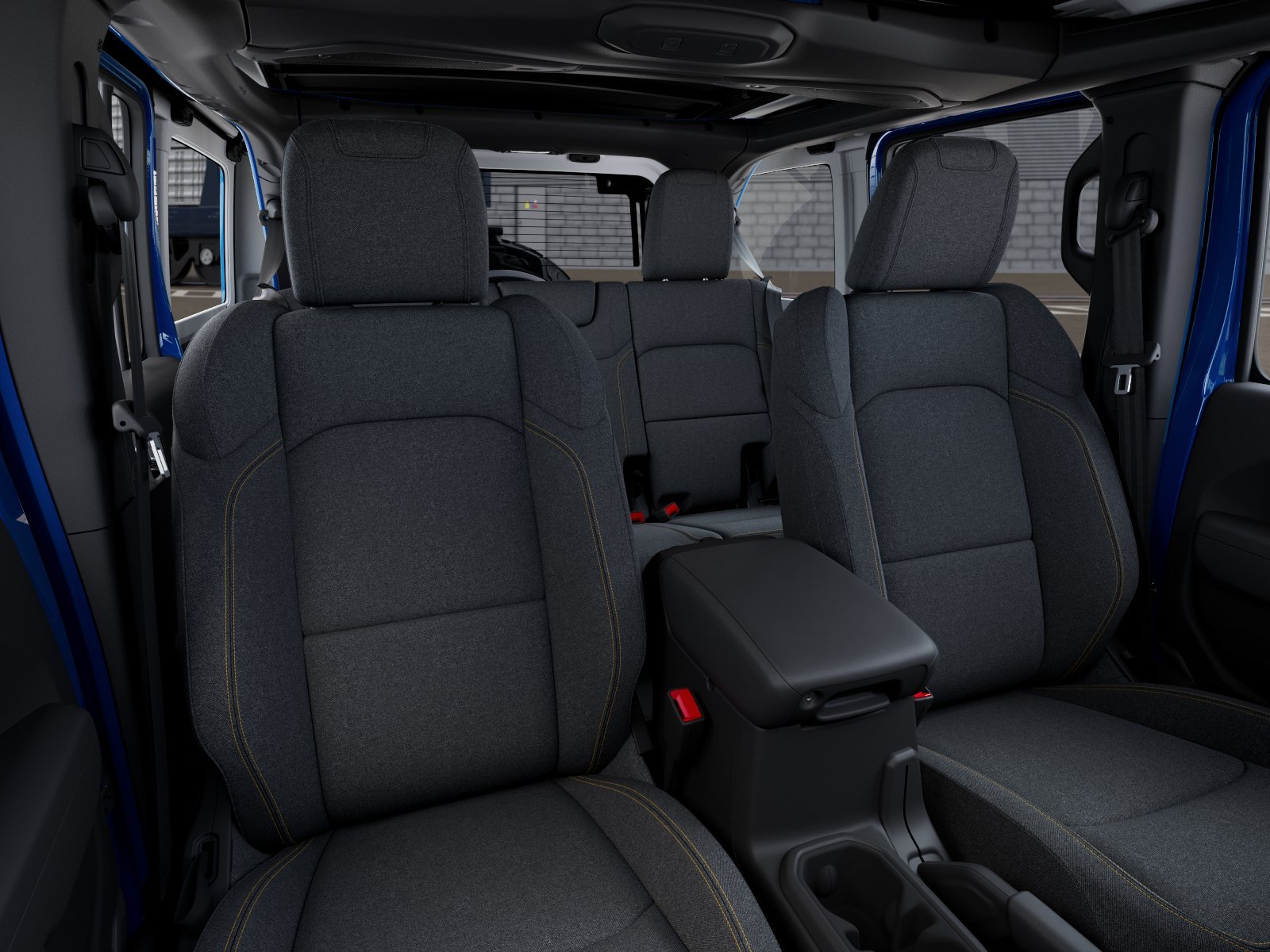 New 2027 Hydro Blue Pearl-Coat Paint Jeep Willys image 16