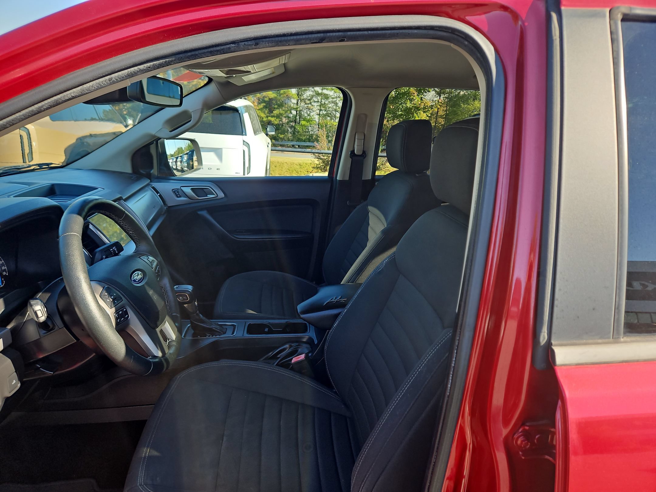 Red Ford Ranger Front Pre-Owned 2021 Ford Ranger XLT Crew Cab Pickup in Little Rock #T27067 ...