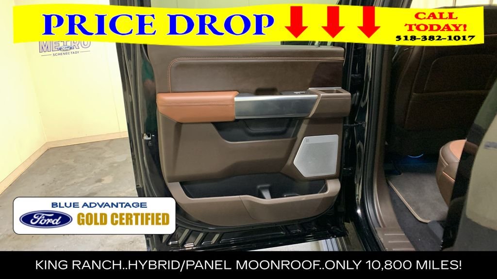 Certified Used 2025 Black Metallic Ford King Ranch image 27
