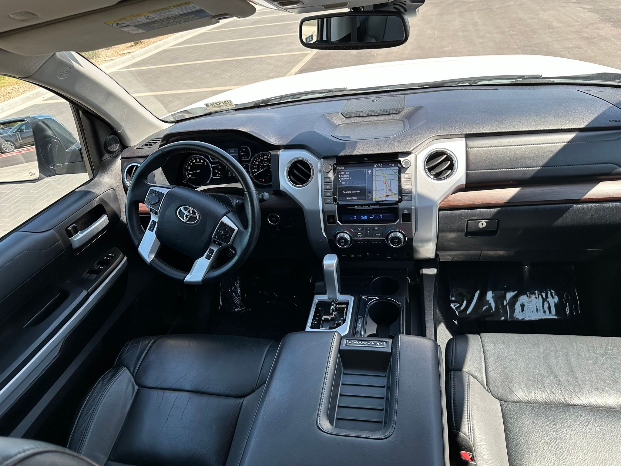 Used 2020 Super White Toyota Limited image 4