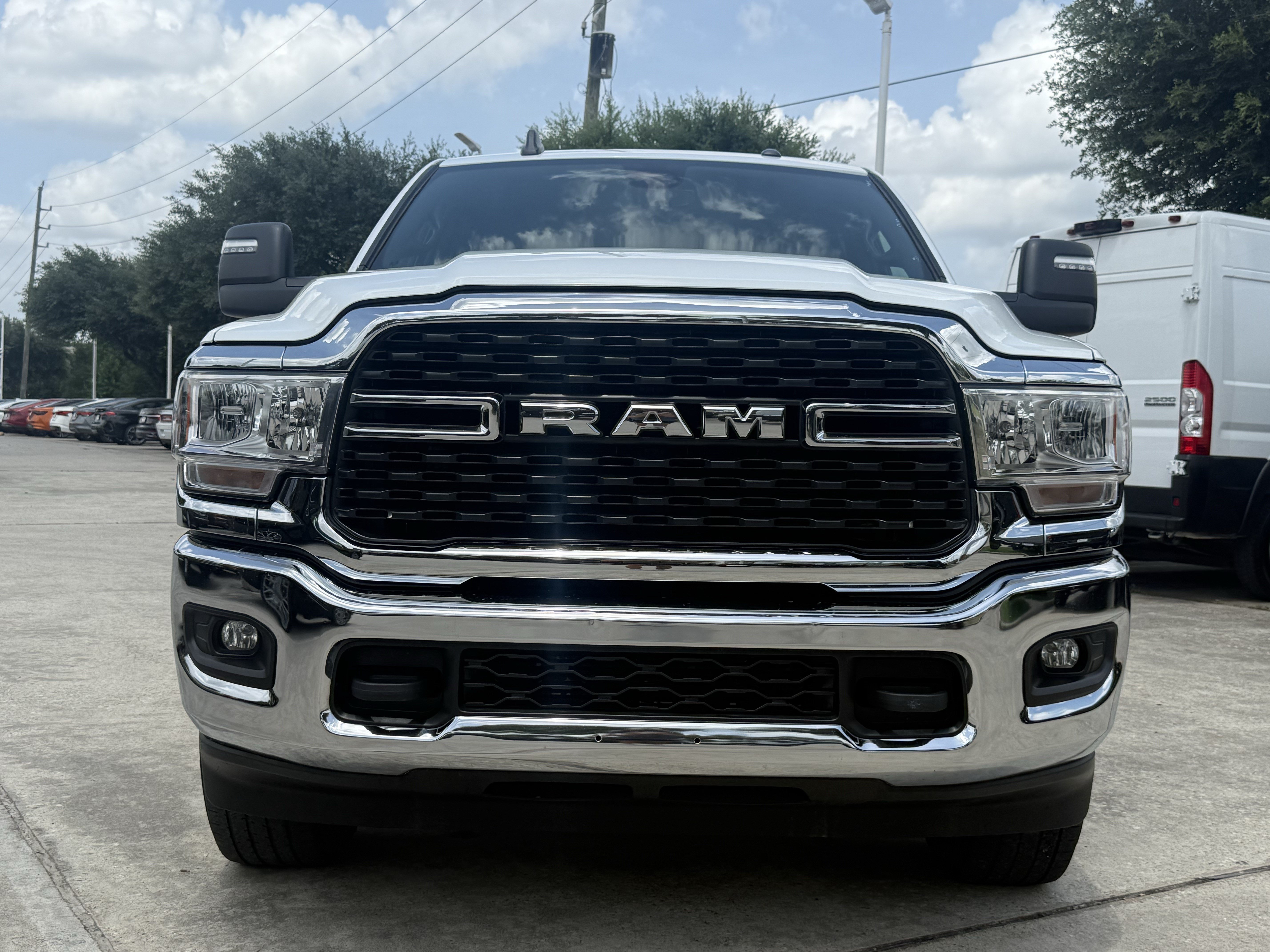 Used 2024 Bright White Clearcoat Ram  image 8