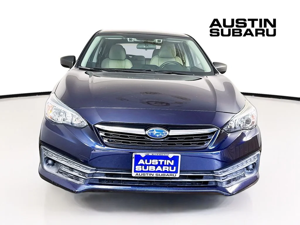Used 2021 Blue Subaru Base image 2