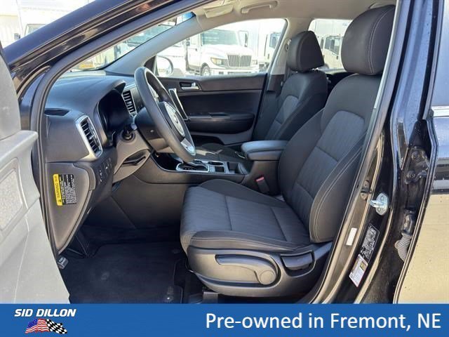 Used 2022 Black Cherry Kia LX image 12