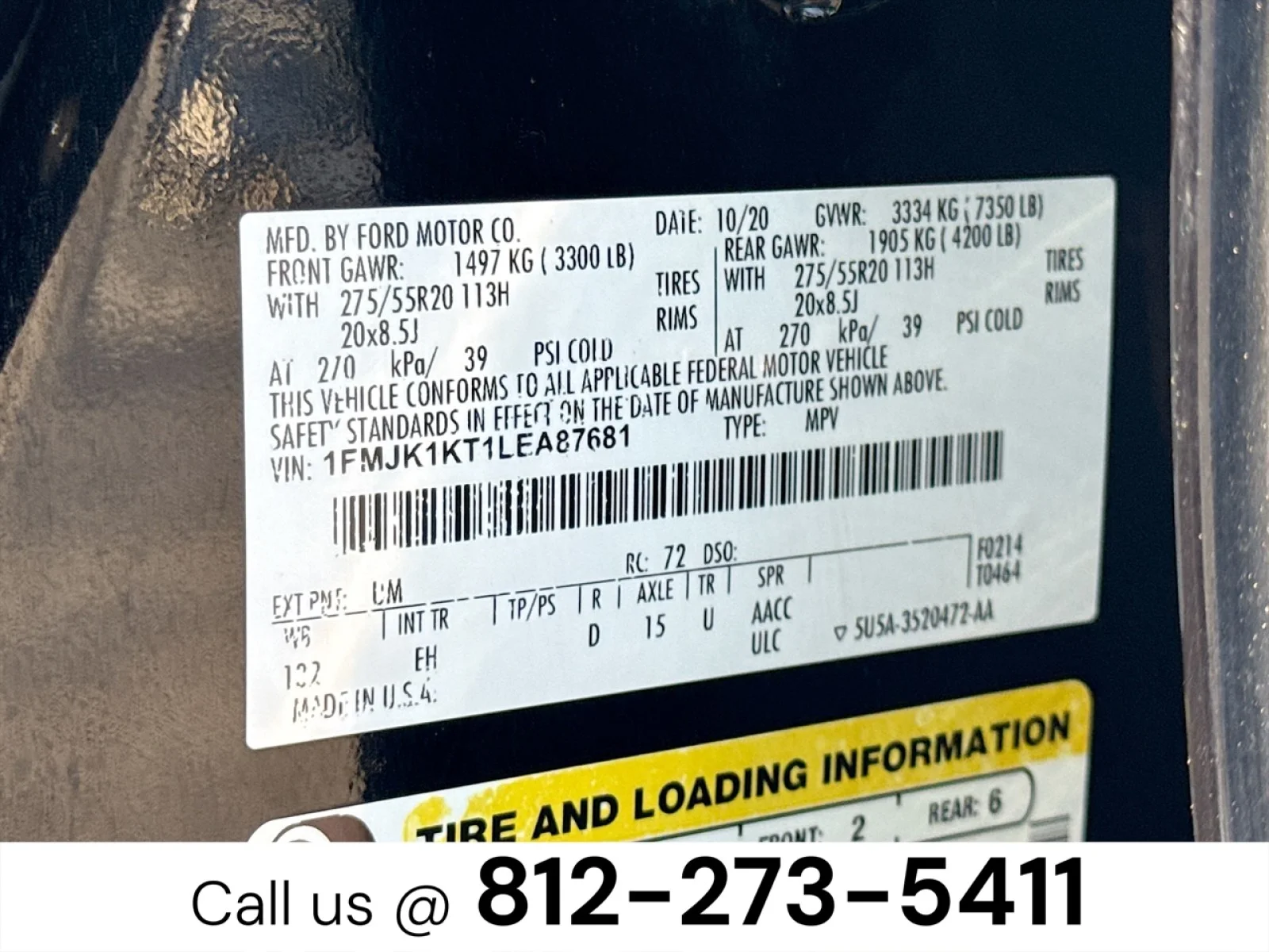Used 2020 Agate Black Ford Limited image 36