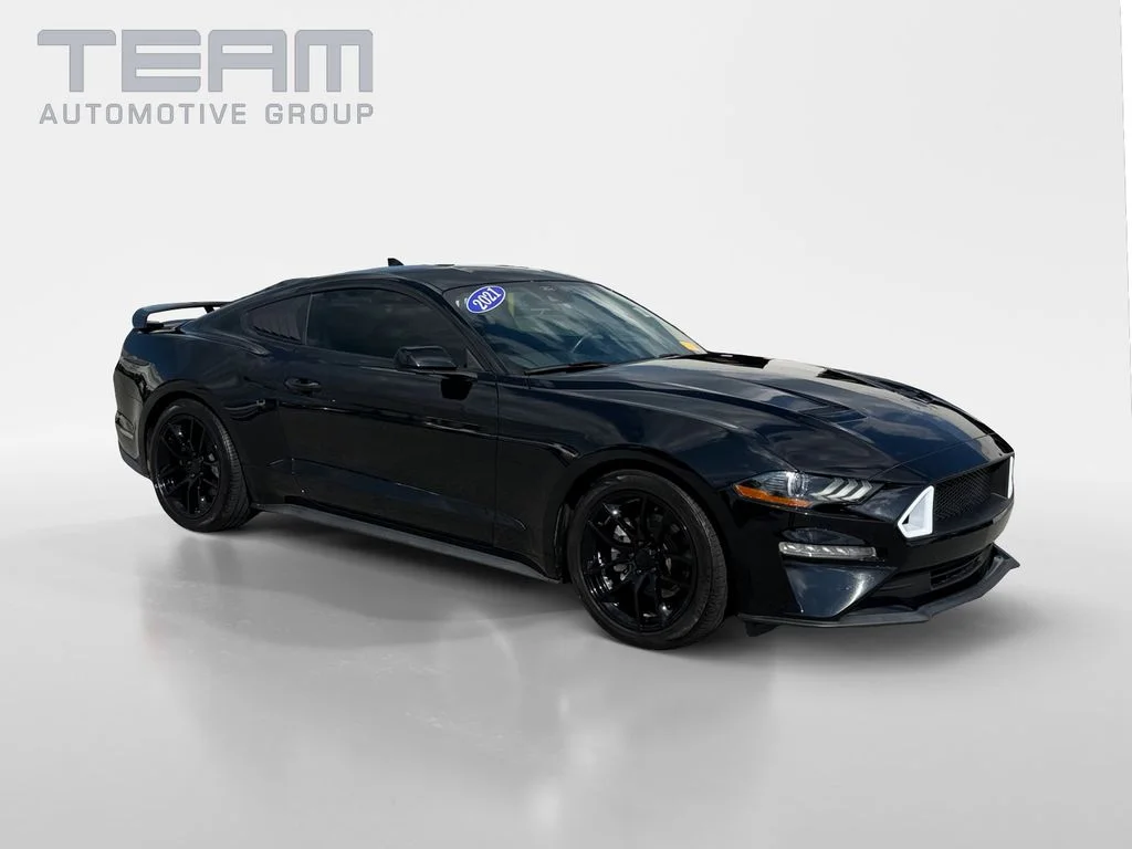 Used 2021 Black Ford EcoBoost image 1