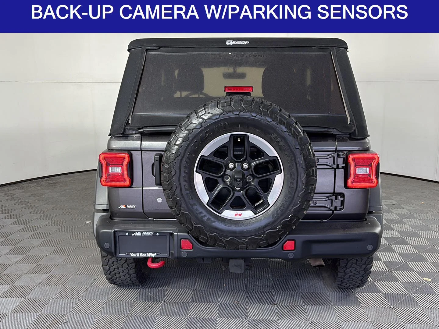 Used 2019 Granite Crystal Metallic Clearcoat Jeep Rubicon image 6
