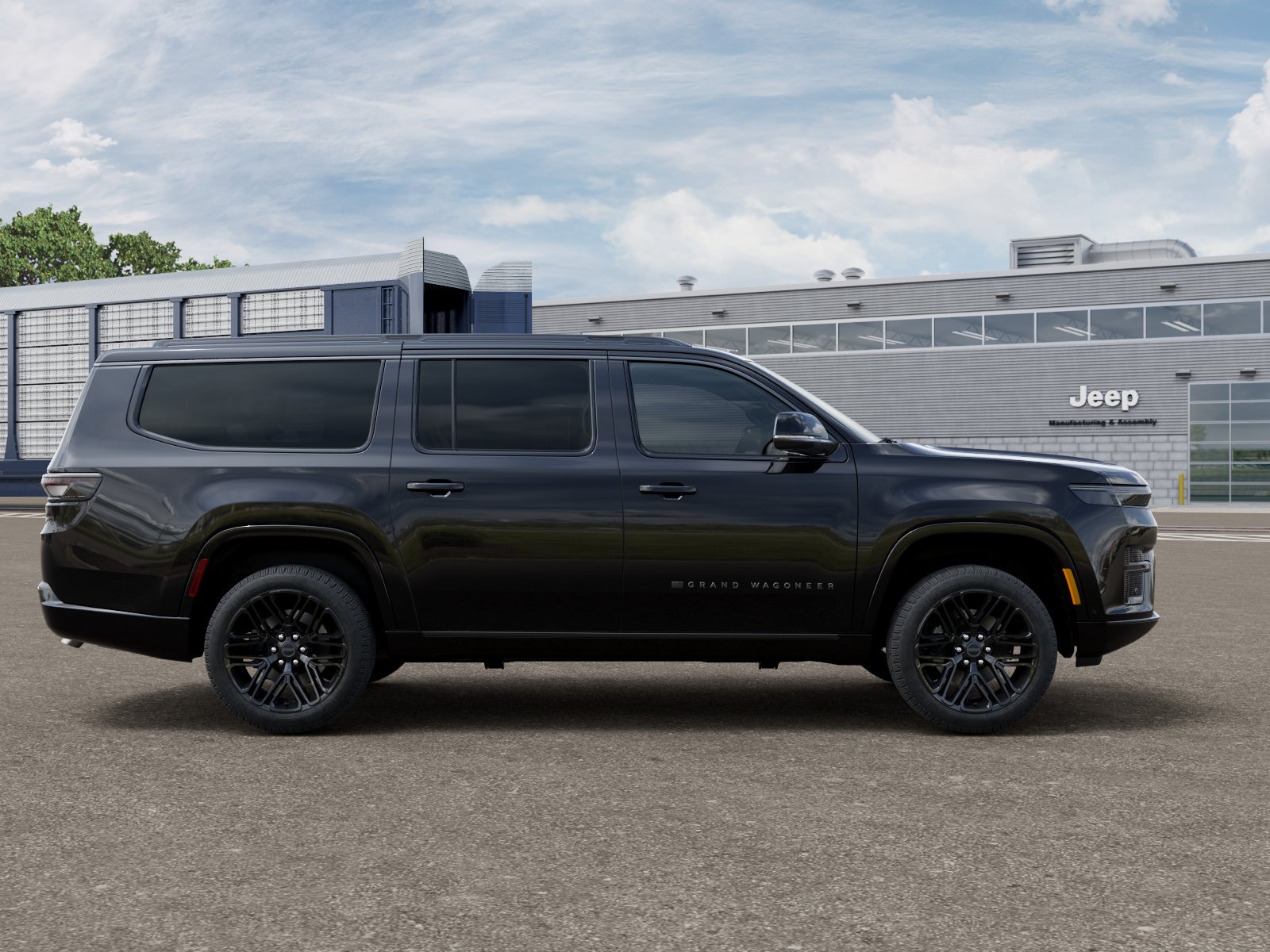New 2026 High Gloss Black Exterior Paint Jeep Limited Reserve image 12