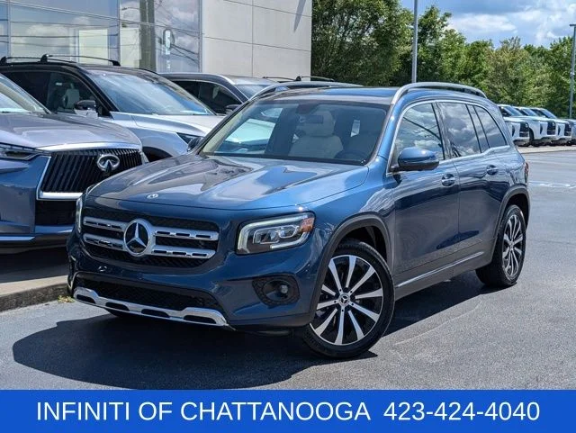 Used 2022 Blue Mercedes-Benz GLB 250 image 1
