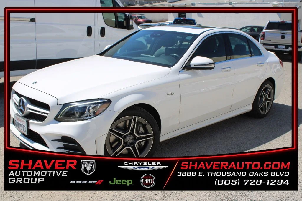 Used 2020 White Mercedes-Benz C 43 AMG® image 1