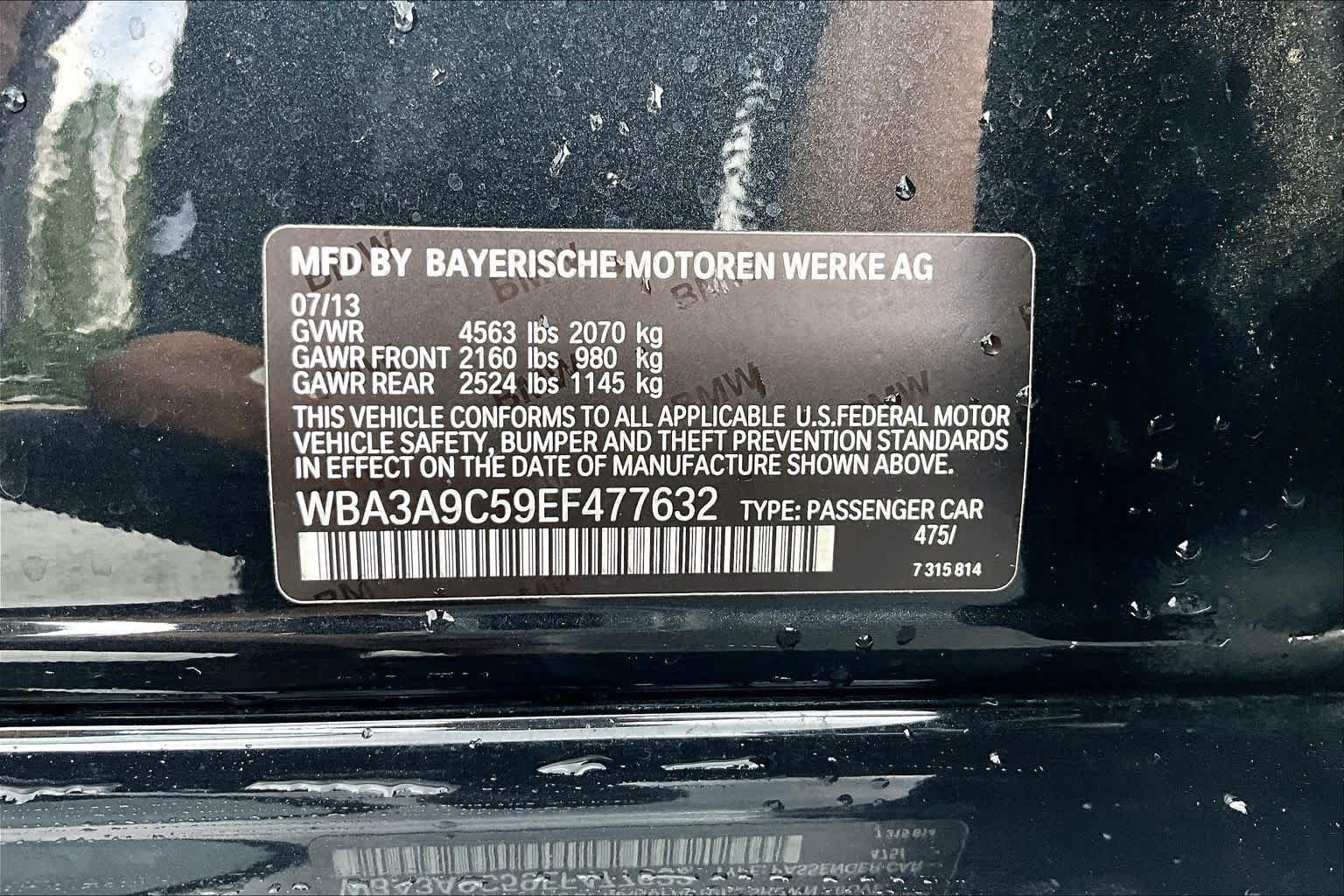 Used 2014 Black Sapphire Metallic BMW 335i image 29