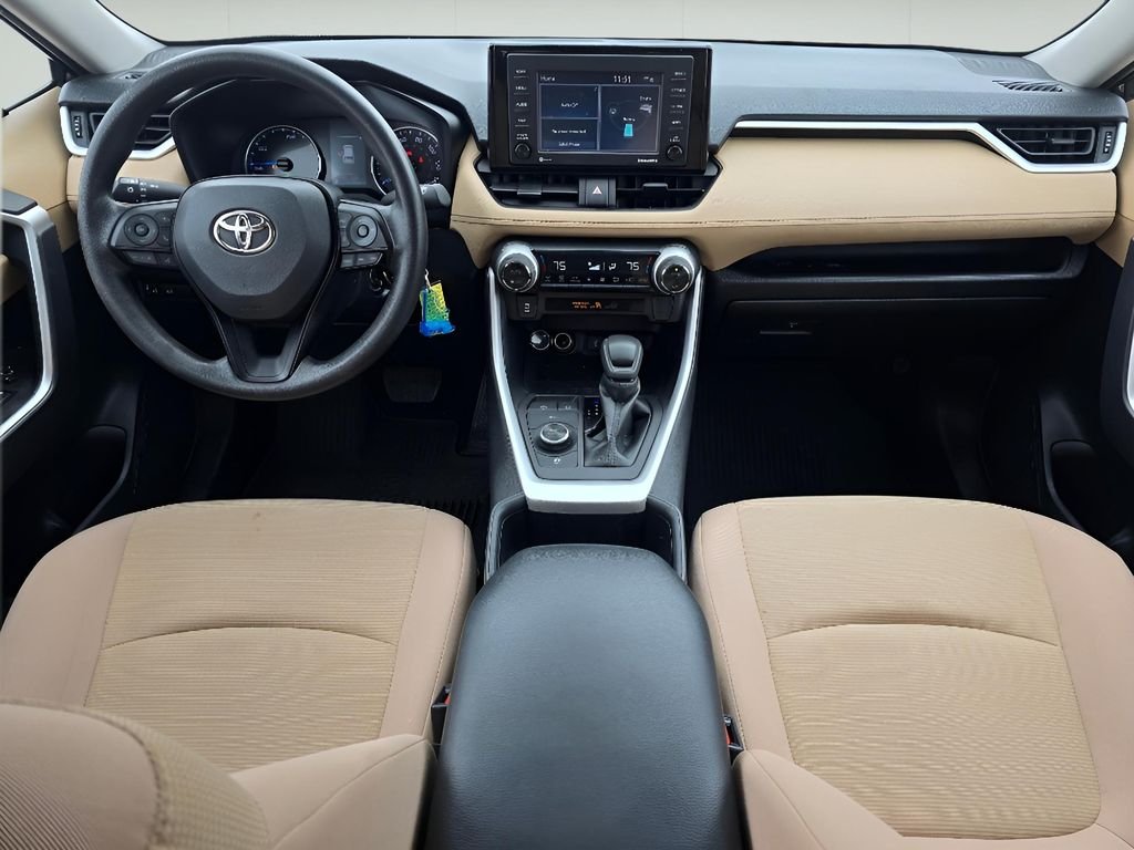 Used 2022 Midnight Black Metallic Toyota Hybrid LE image 24