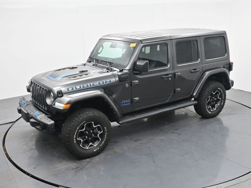 Used 2021 Granite Crystal Metallic Clearcoat Jeep Unlimited Rubicon image 17