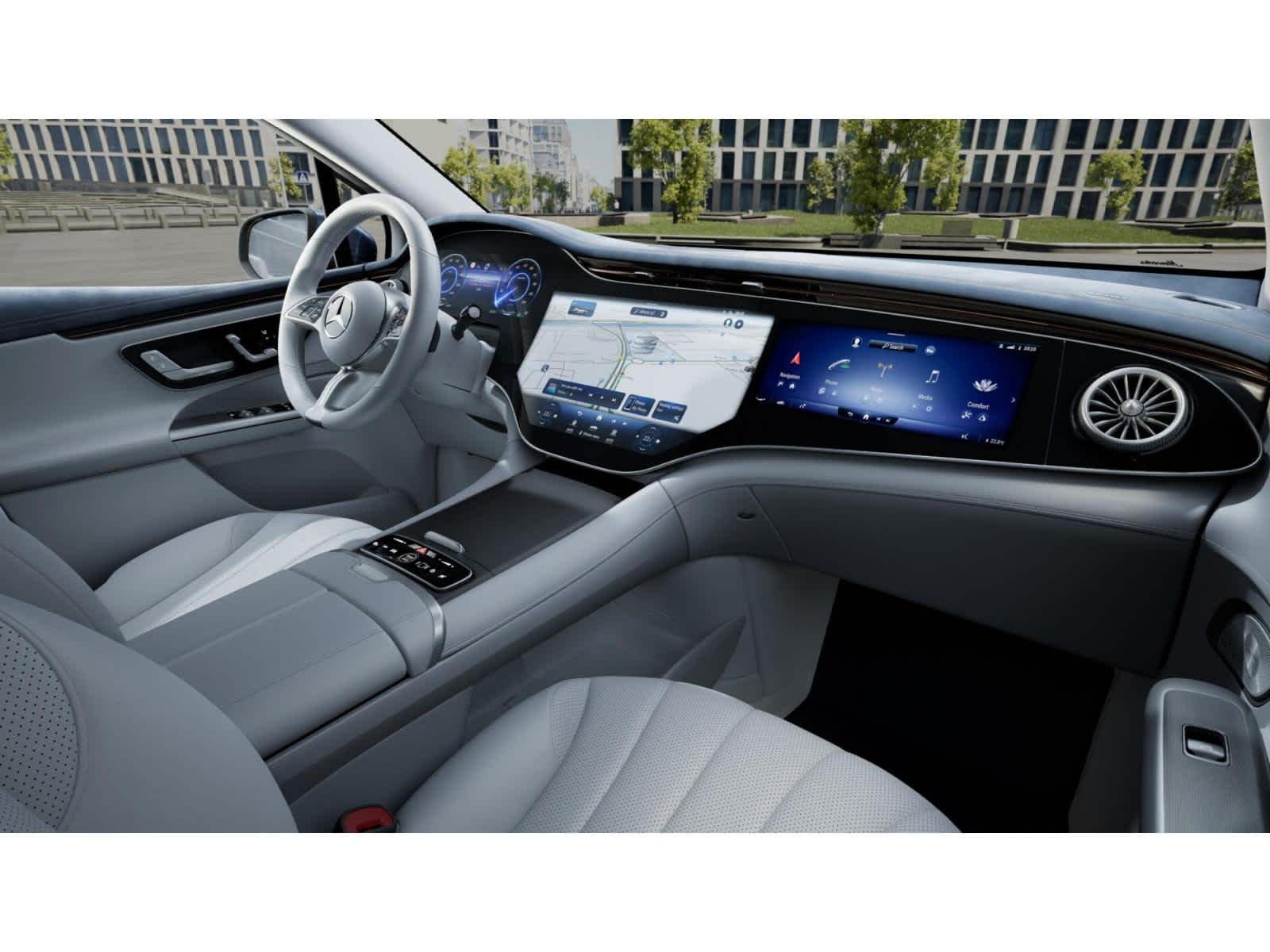 New 2027 Twilight Blue Metallic Mercedes-Benz EQE 320 image 5