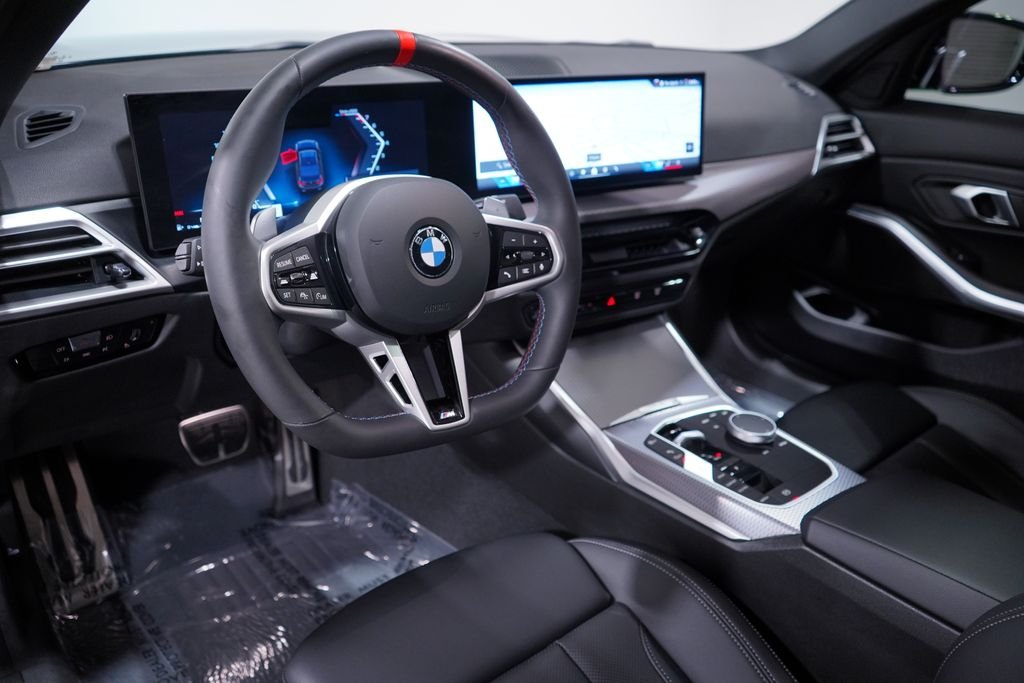 Used 2025 Black Sapphire Metallic BMW M340i image 6