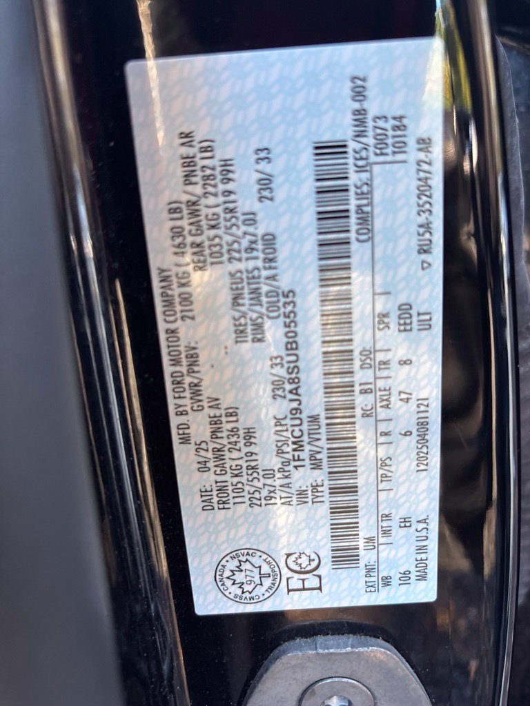 Used 2025 Black Ford Platinum image 10