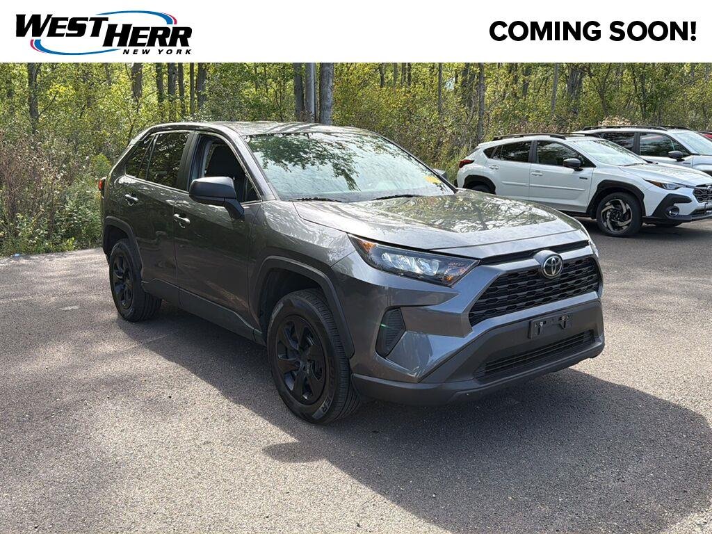 Used 2022 Magnetic Gray Metallic Toyota LE image 1
