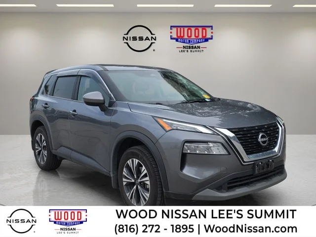 Used 2023 Gun Metallic Nissan SV image 1